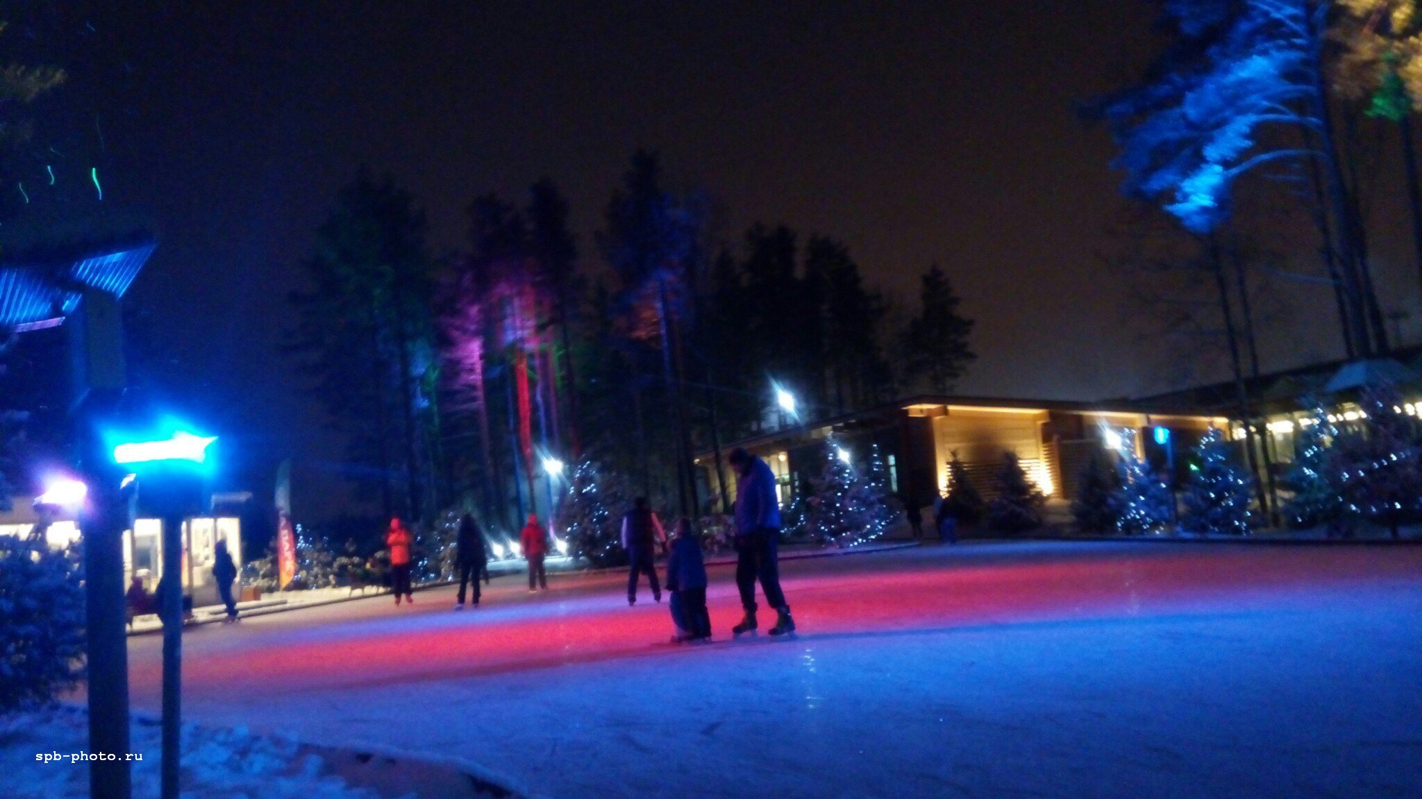 охта парк на коньках